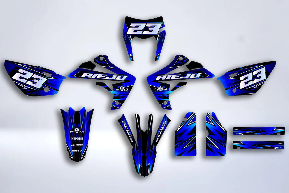 RIEJU MRT 2009-2021 graphics kit - DEEP BLUE