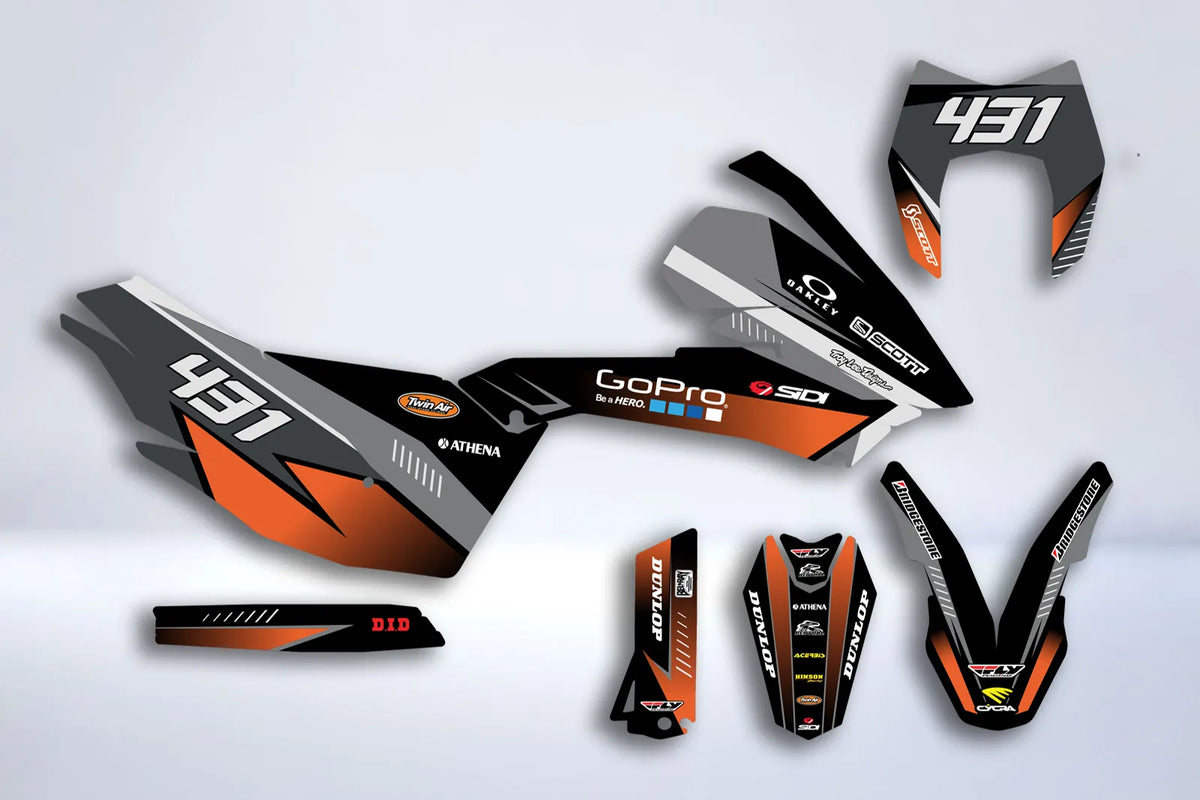 Kit Déco KTM 690 SMC 2008-2011 - FACTORY
