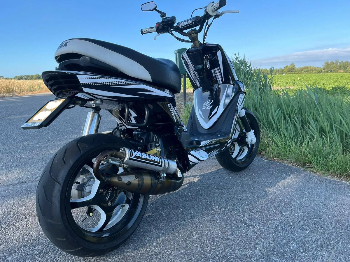 graphics kit MBK Booster BCD 2008 - BLACK AND WHITE