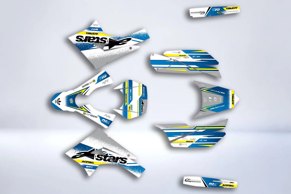graphics kit DERBI X-TREME / RACING 2011-2017 - ALPINESTAR