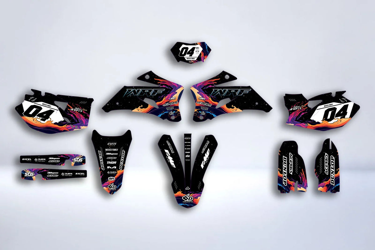 kit gráfico YAMAHA WRF 250-450 2007-2011 - OPUS
