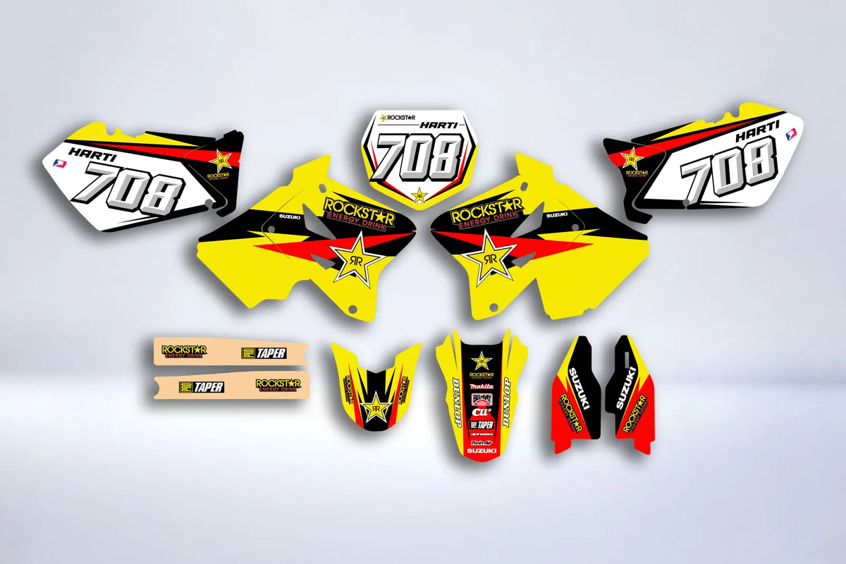 kit grafiche SUZUKI RM 125-250 2001-2012 - ROCKSTAR