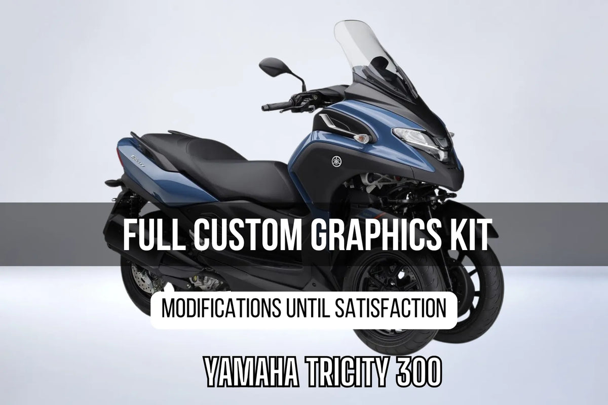Kit Déco YAMAHA TRICITY 300 100% personnalisé