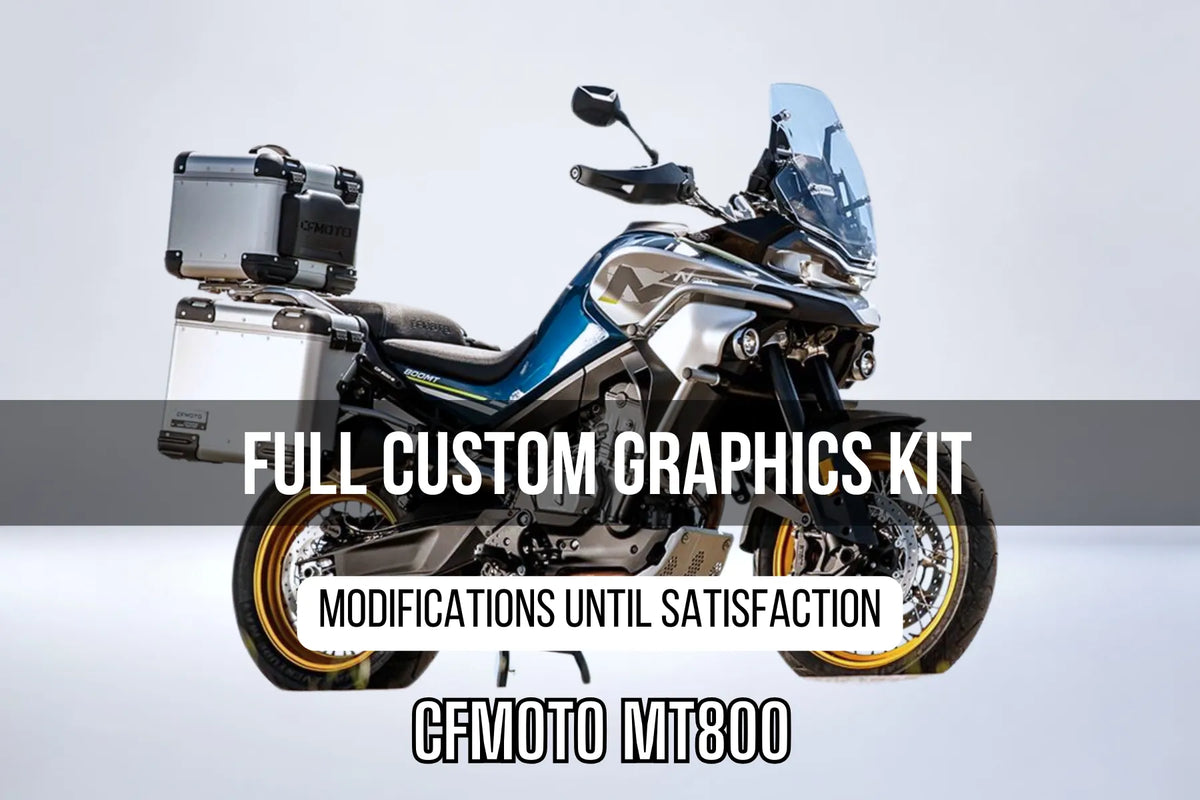 CFMOTO MT800 graphics kit 100% custom