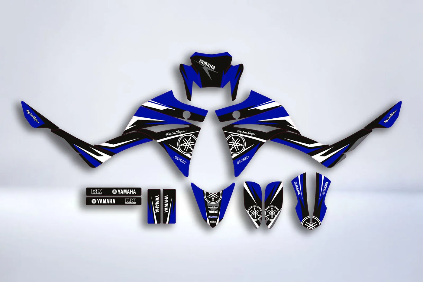 Kit déco YAMAHA XT 660 AVANT 2006 BLUE STYLE