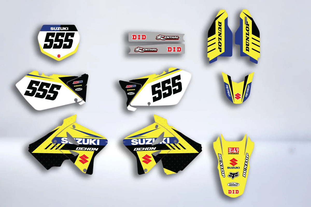 kit grafiche SUZUKI RM 125-250 2001-2012 - ORIGINE