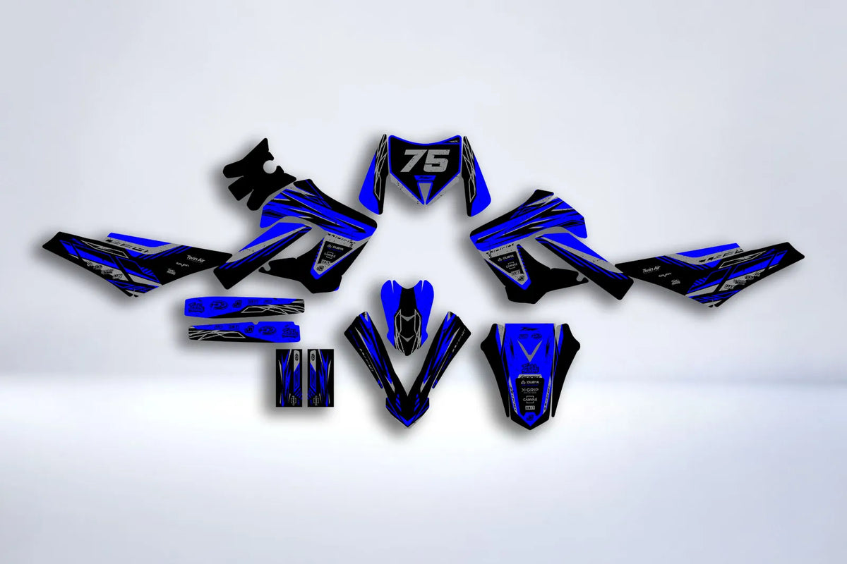 Derbi Carénages Victoria Bull Tun'r graphics kit - RACE BY @_fabix_300