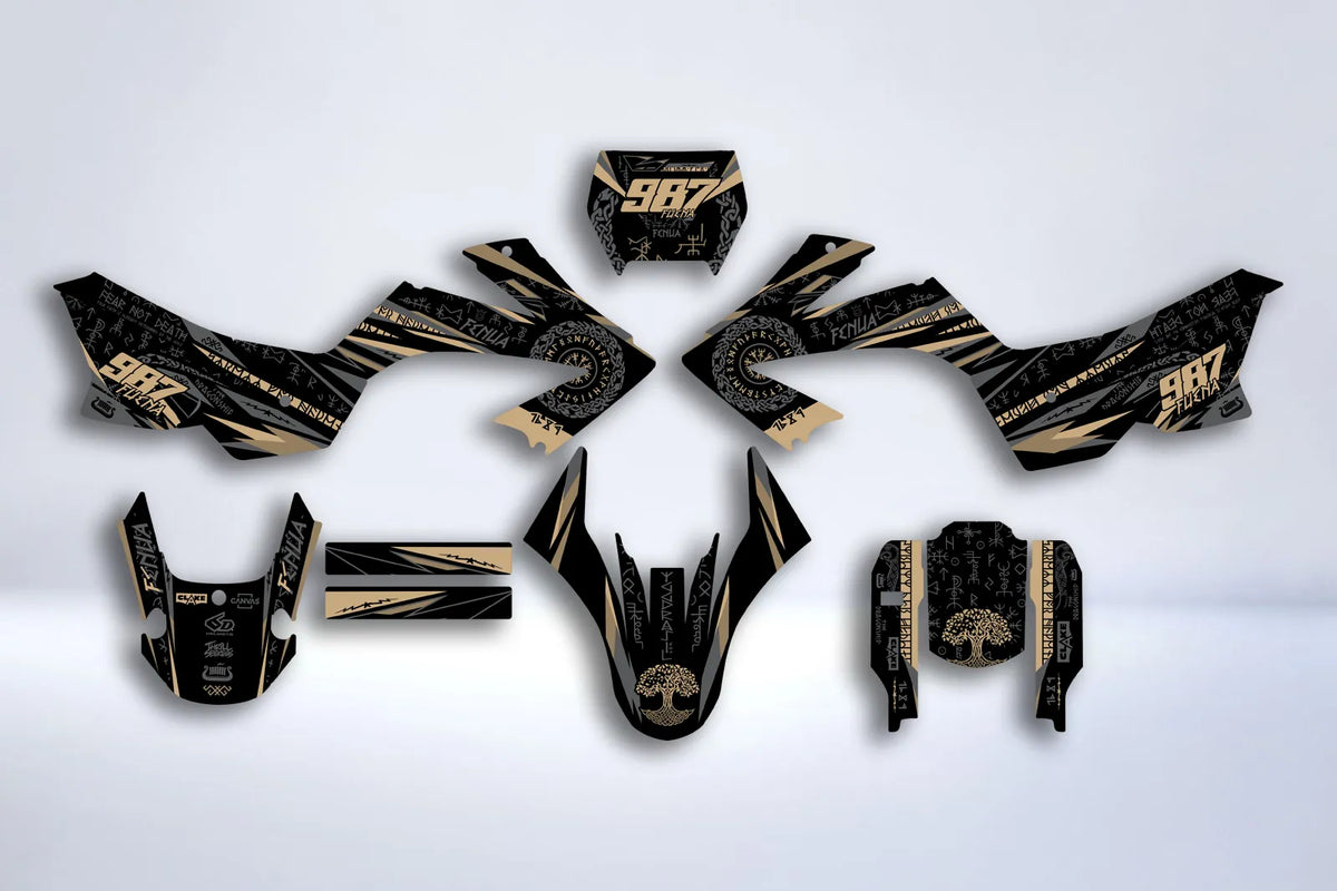 Dekor-Kit HONDA FMX 650 2005-2008 - VICTORY