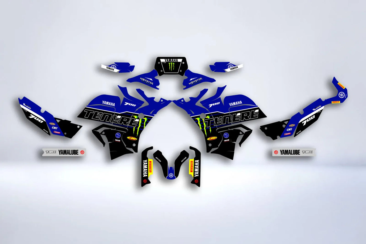 Kit Déco Yamaha 700 TENERE WORLD RAID - MONSTER