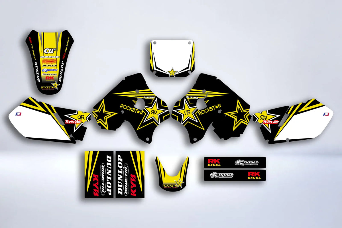 kit grafiche SUZUKI RM 125-250 1996-1998 - ROCKSTAR #4