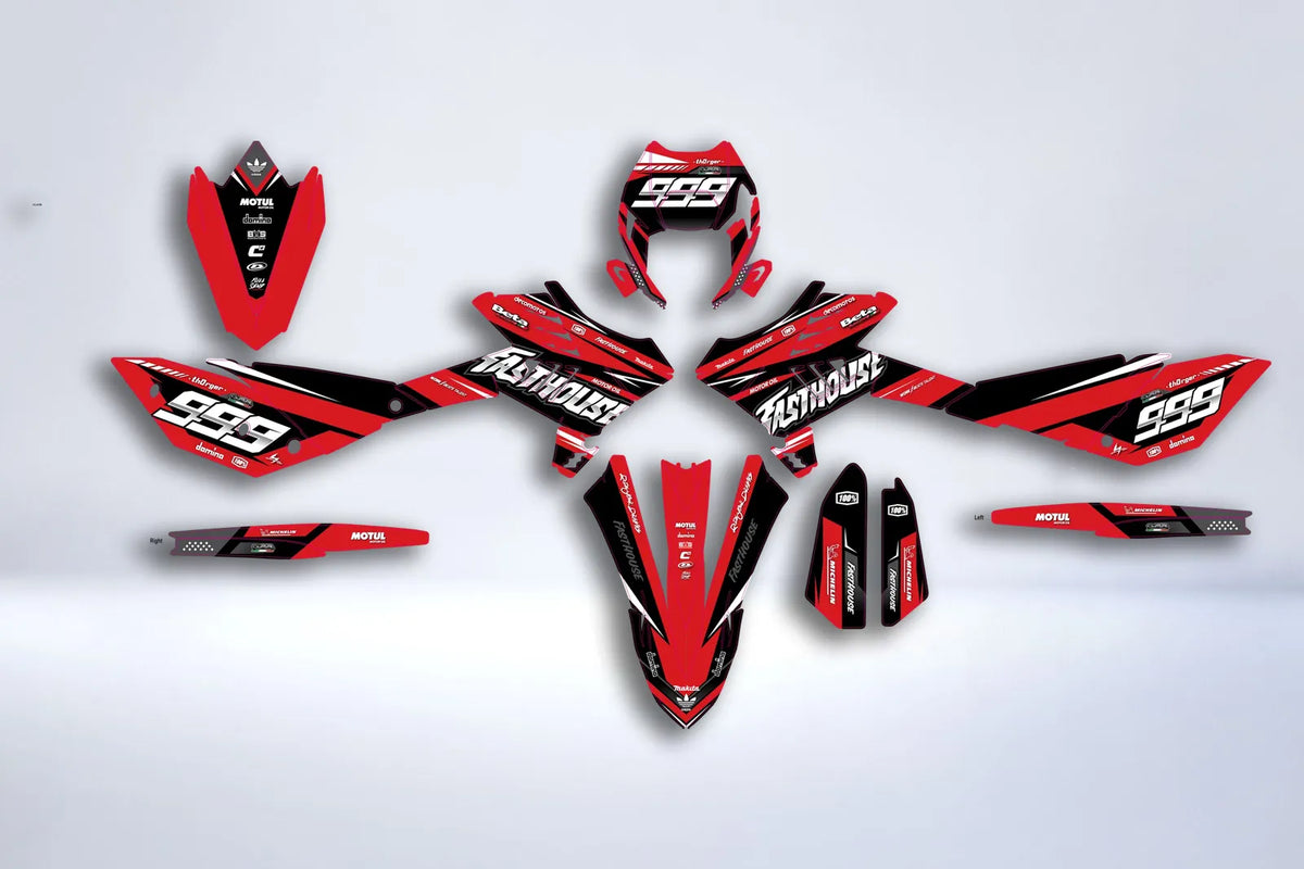 kit grafiche BETA RR 125 4T LC 2010-2018 - FASTHOUSE
