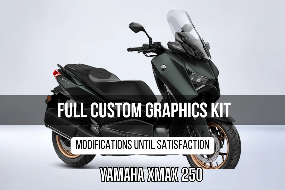 YAMAHA XMAX 250 Deco Kit 100% custom
