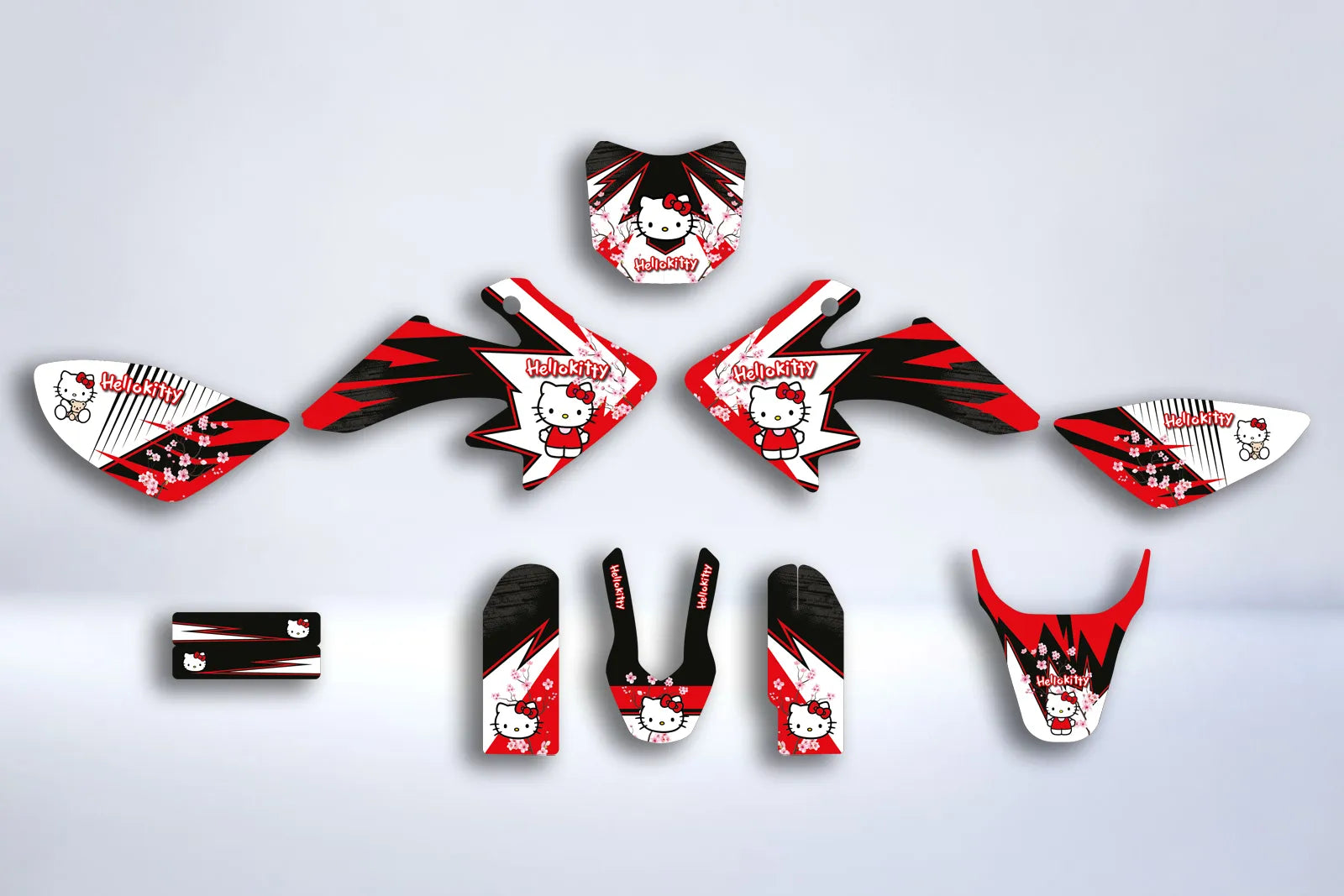 Hello Kitty Deco Kit - Sherco SE-R SM-R 50cc