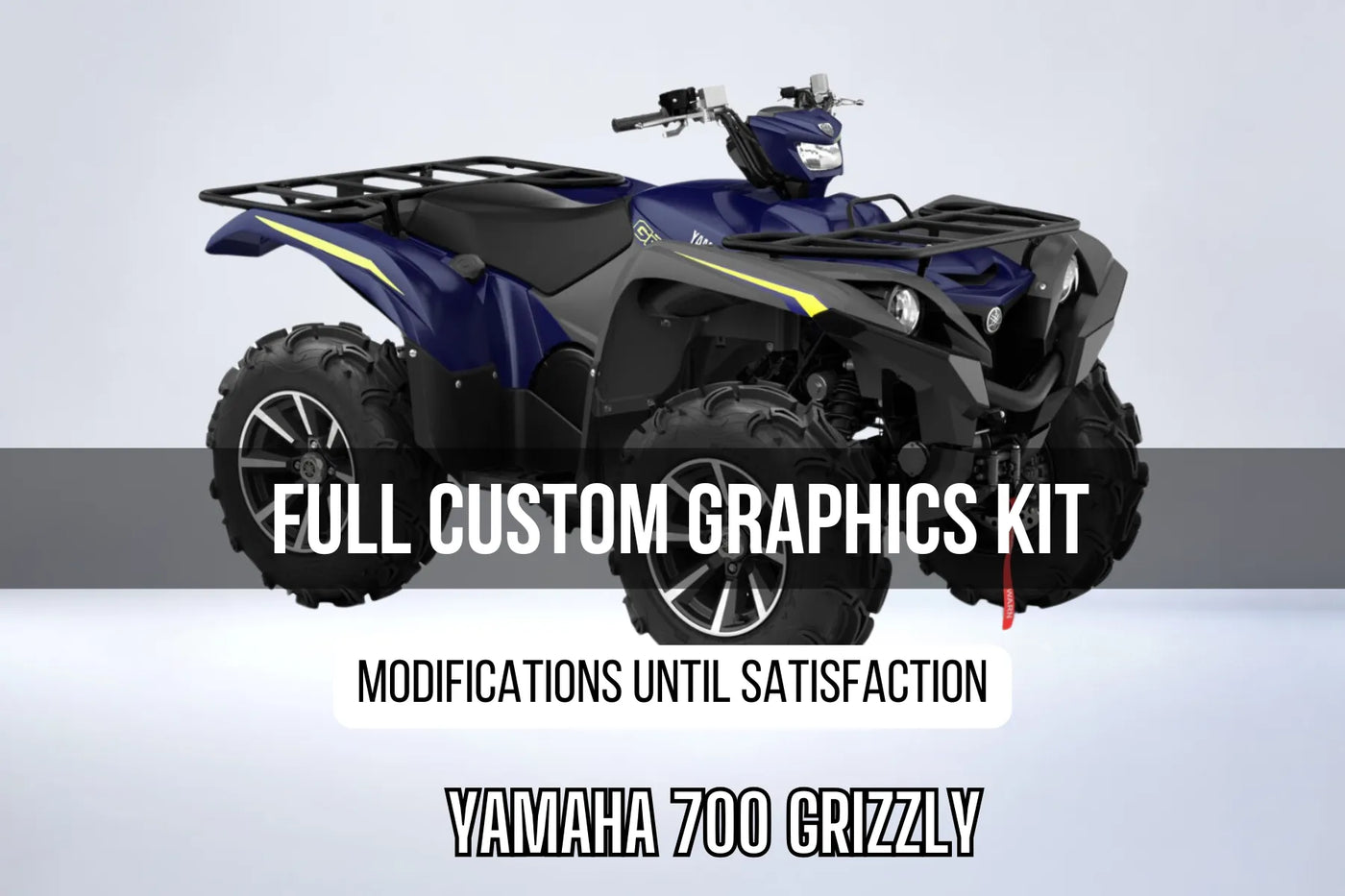 Kit Déco YAMAHA 700 GRIZZLY 100% personnalisé
