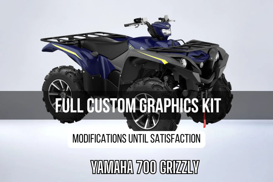 Dekor-Kit YAMAHA 700 GRIZZLY 100% individuell
