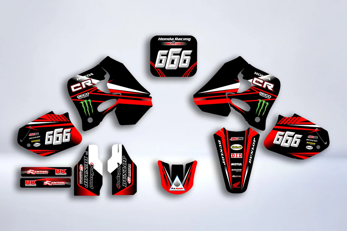 graphics kit HONDA CR 125-250 1992-1994 - MONSTER