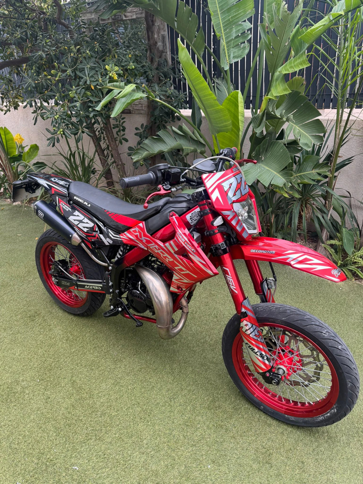 Kit Déco Rieju MRT 2022-2026 - STELLAR FULL RED