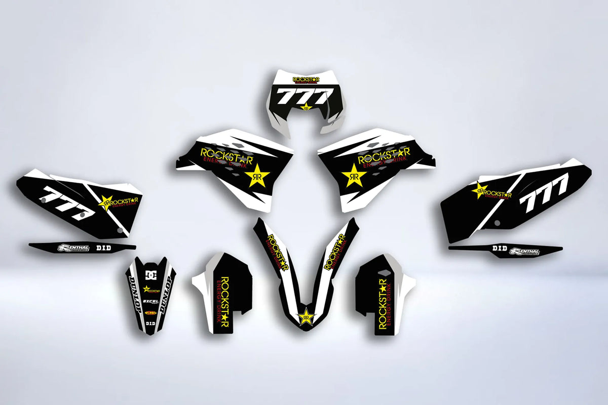 Graphics kit KTM EXC EXC-F SX SX-F 2007-2011 - ROCKSTAR 5