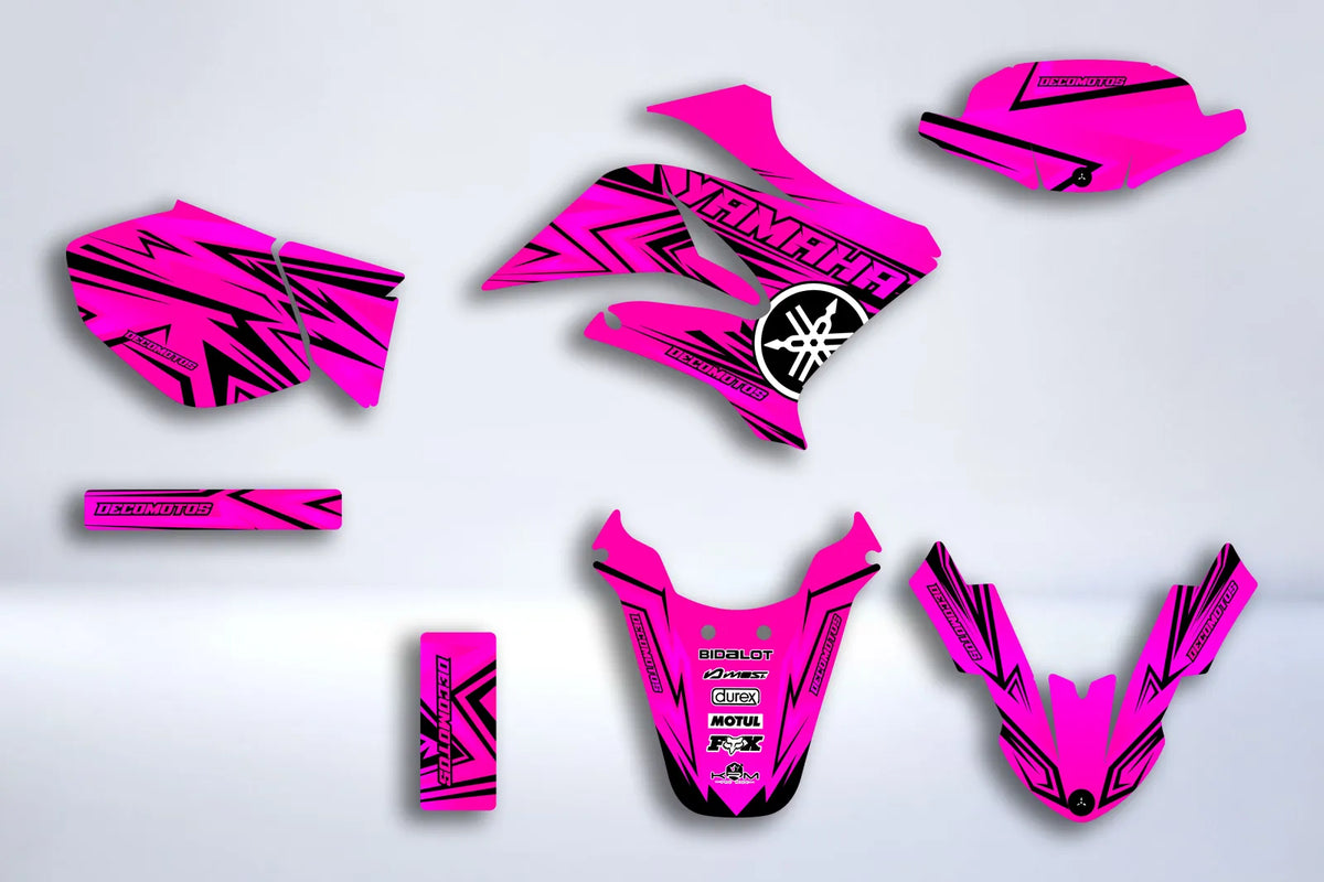 graphics kit Yamaha DT 50 2003-2020 - ICEBREAKER PINK