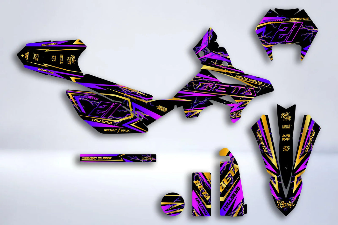Kit Déco Beta 50 RR 2011-2020 - STELLAR