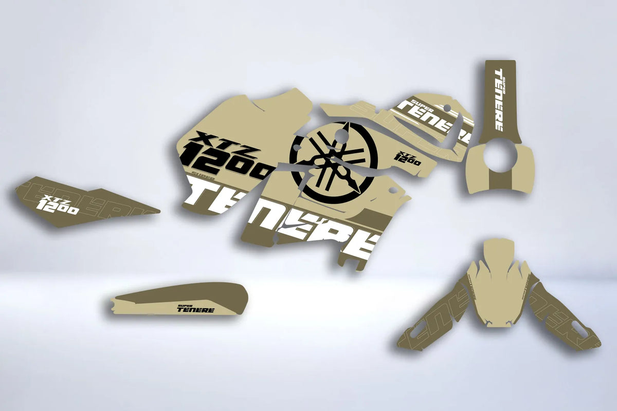 Kit Déco YAMAHA XTZ 1200 SUPER TENERE - KAKI