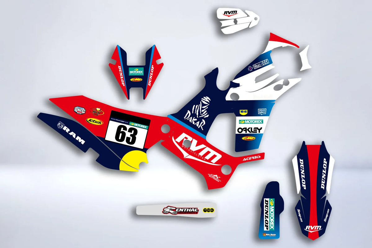 Graphics kit Kove 450 Rally 2022-2025 - DAKAR
