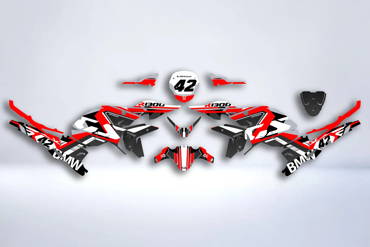 Graphics kit BMW R 1300 GS 2023-2025 - CARBON