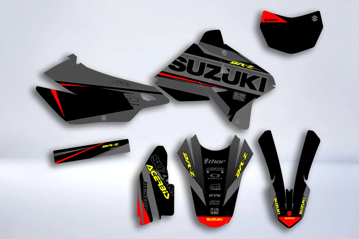 kit grafiche SUZUKI DRZ 400 - GRITRON