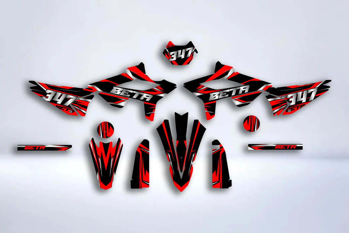 graphics kit BETA RR Enduro 2023-2024 - RUDE 1