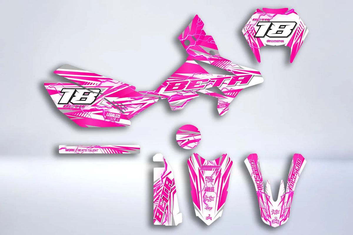 graphics kit Beta 50 RR 2011-2020 - PINKLASH