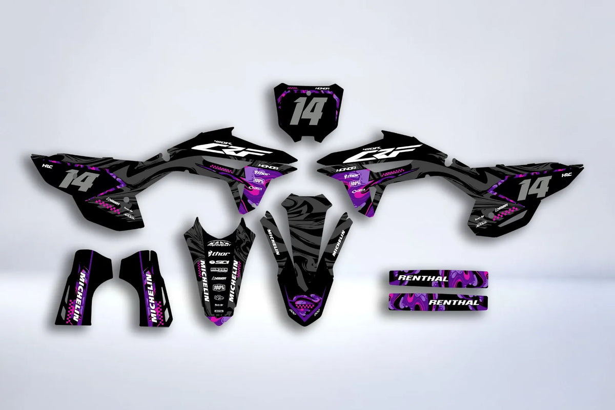 Honda CRF 250 2022-2024 & CRF 450 2021-2024 graphics kit - SKORCH