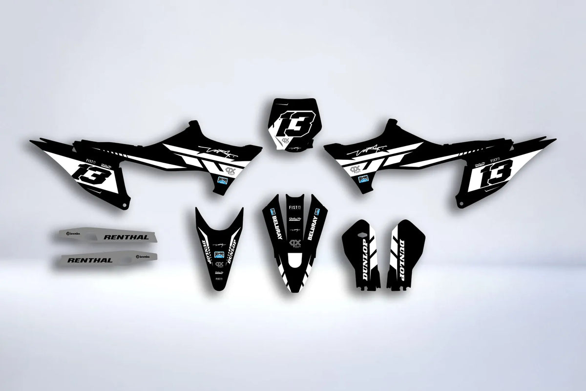 Kit gráfico STARK FUTURE VARG - NEGRO