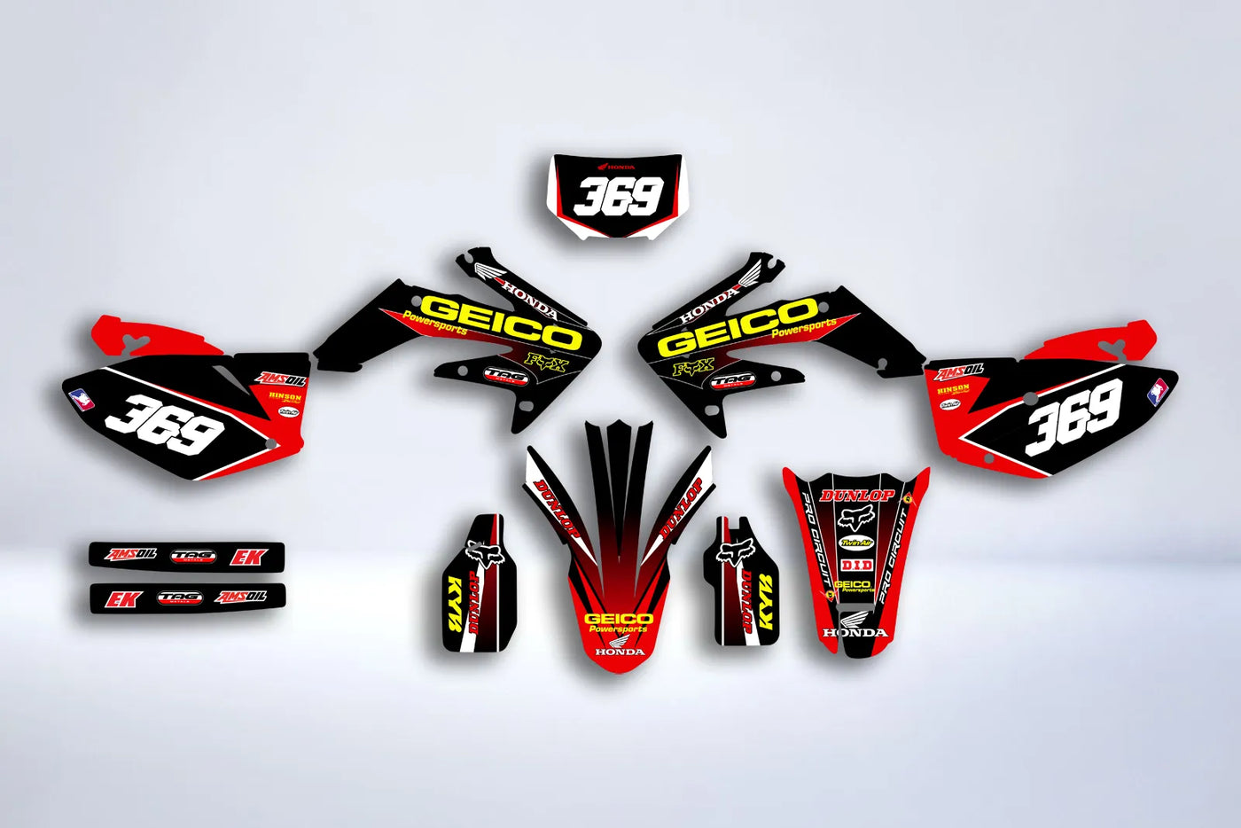 graphics kit HONDA CRF250X 2004-2016 - GEICO