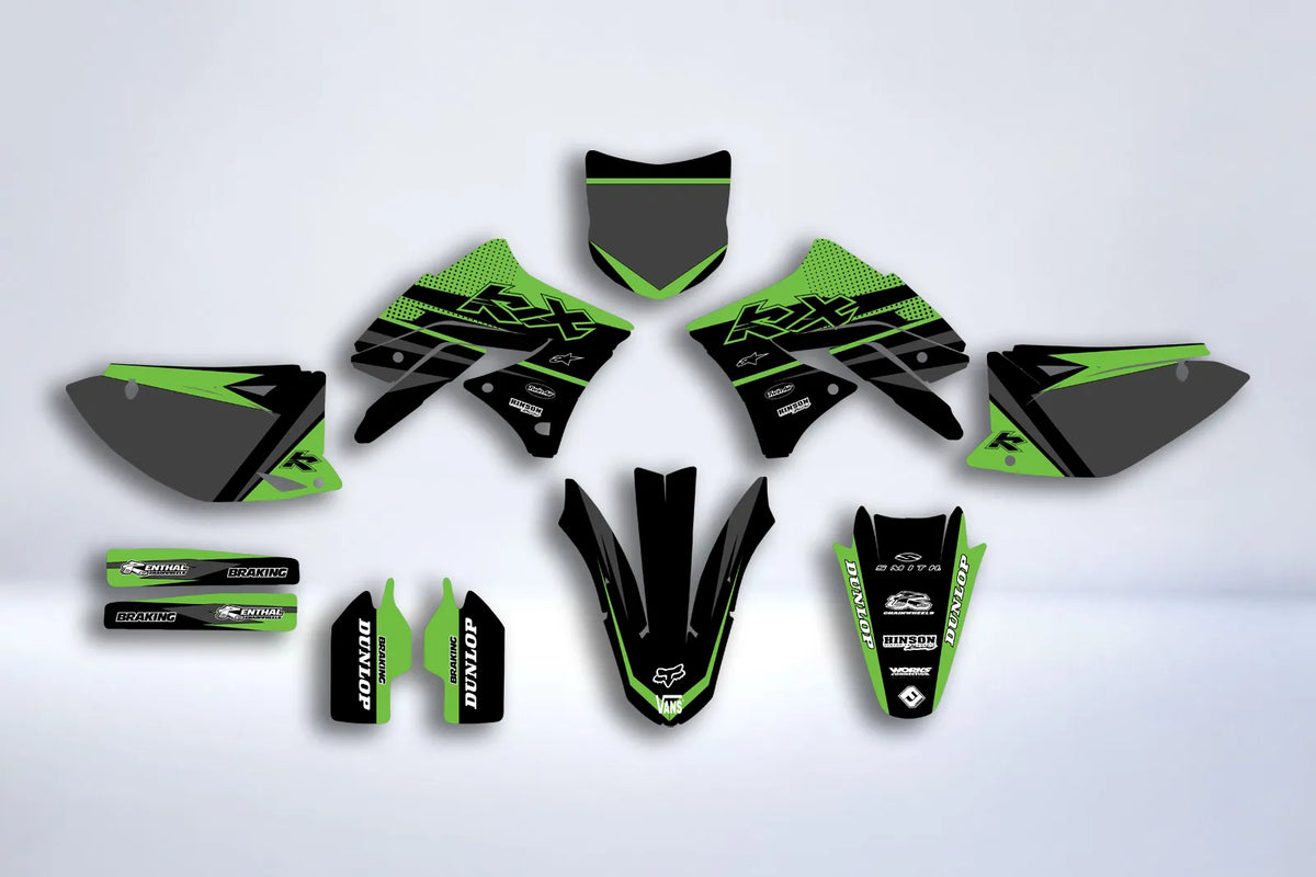 Kit Déco KAWASAKI KXF 250 2009-2012 - FACTORY #2