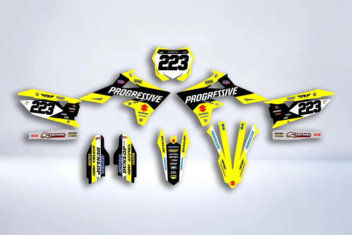 kit grafiche SUZUKI RM-Z 450 2018-2025 & RM-Z 250 2019-2023 - ZYNTOR