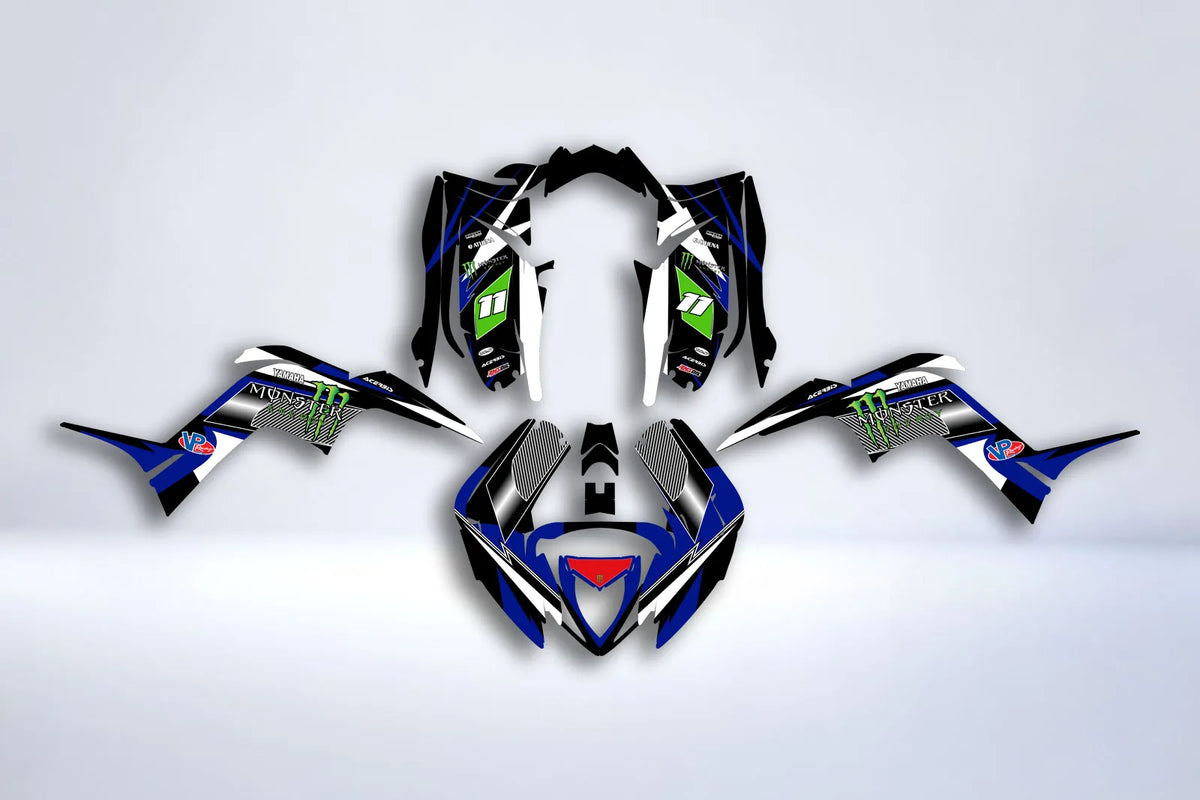 Kit Déco Yamaha RAPTOR 90 2016-2021 - MONSTER
