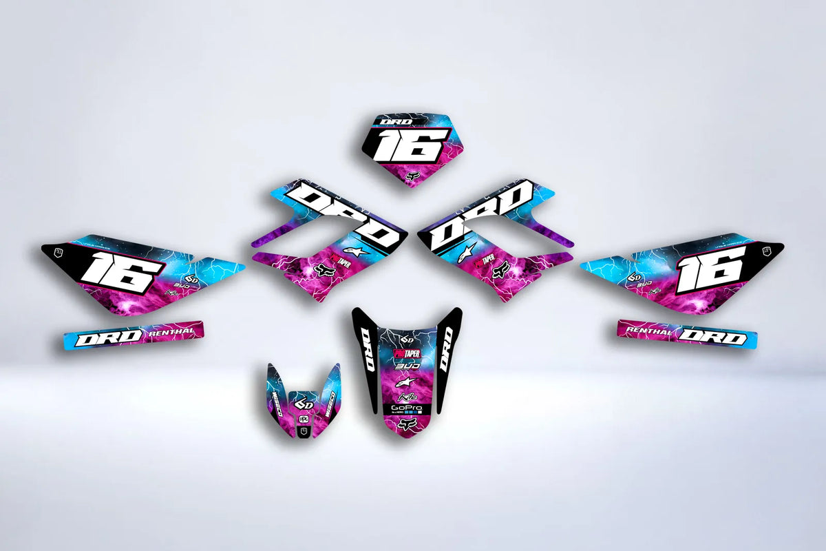 Kit Déco DERBI DRD RACING 2004-2009 - VORTEX