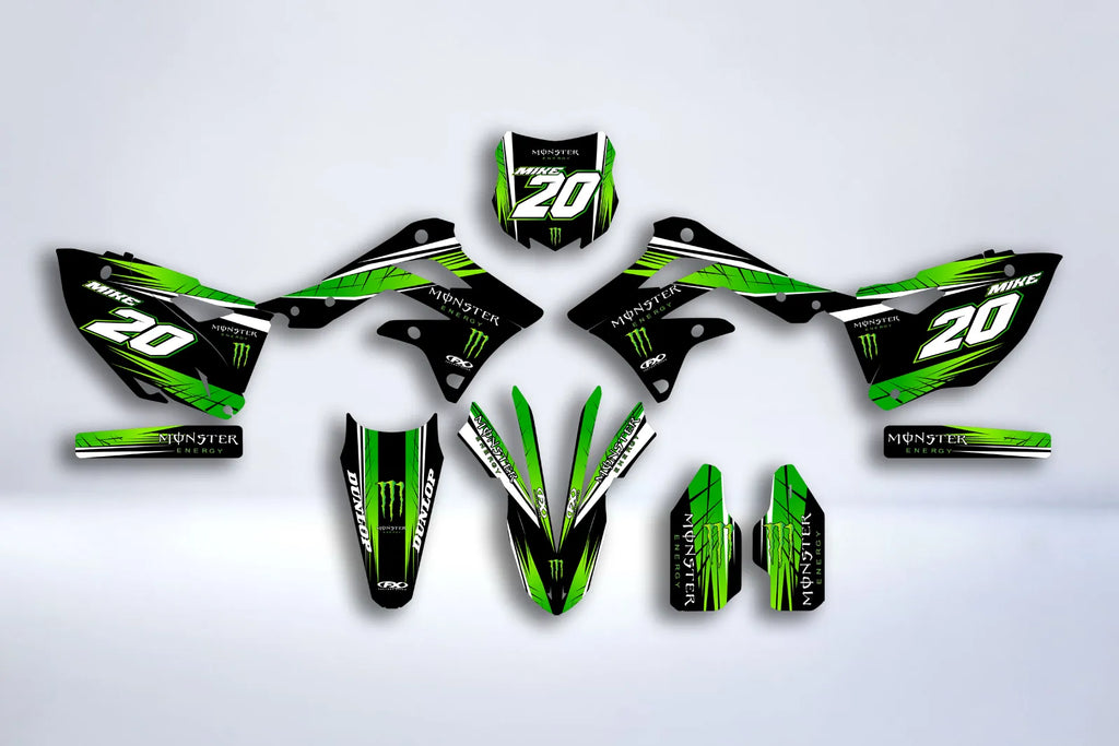 Custom Kawasaki decoration kits graphics kit | DecoMotos