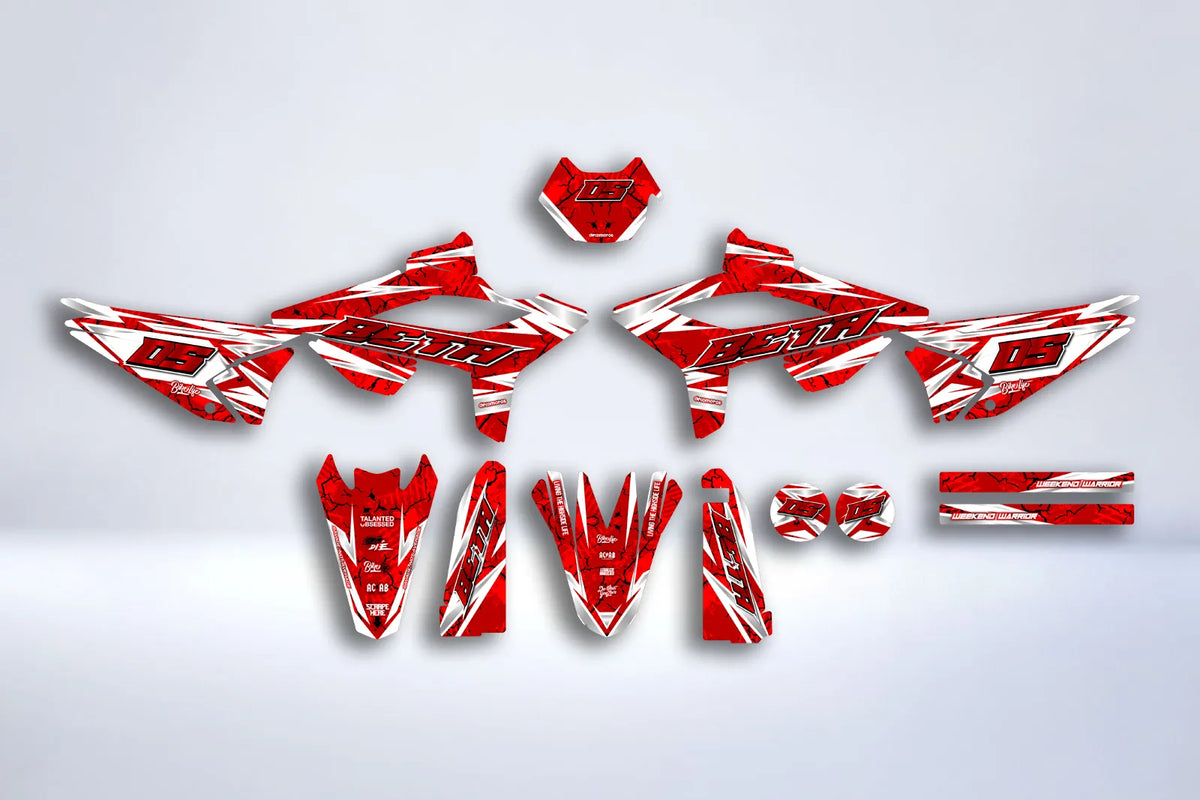 Kit Déco BETA 50 RR 2021-2022 - BLOOD