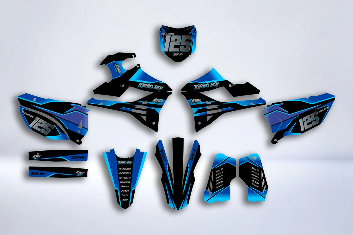 Dekor-Kit TM Racing 2022-2025 - KALYX