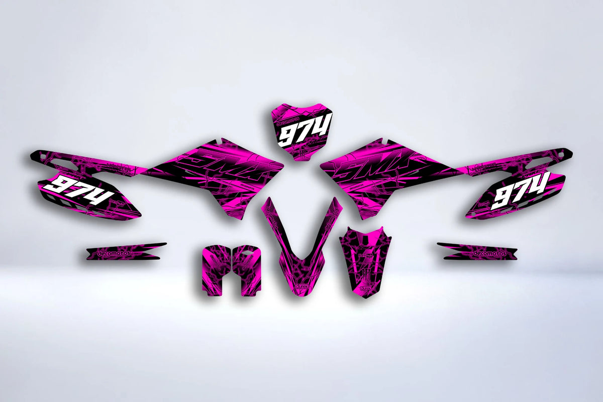 graphics kit Smx Thunder - PINK BY @lyx_77____
