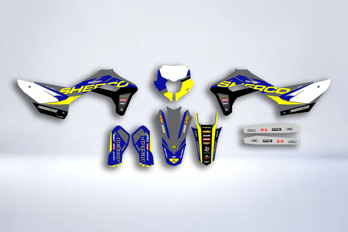 Kit déco Sherco SE SEF 2017-2024 - TORQON
