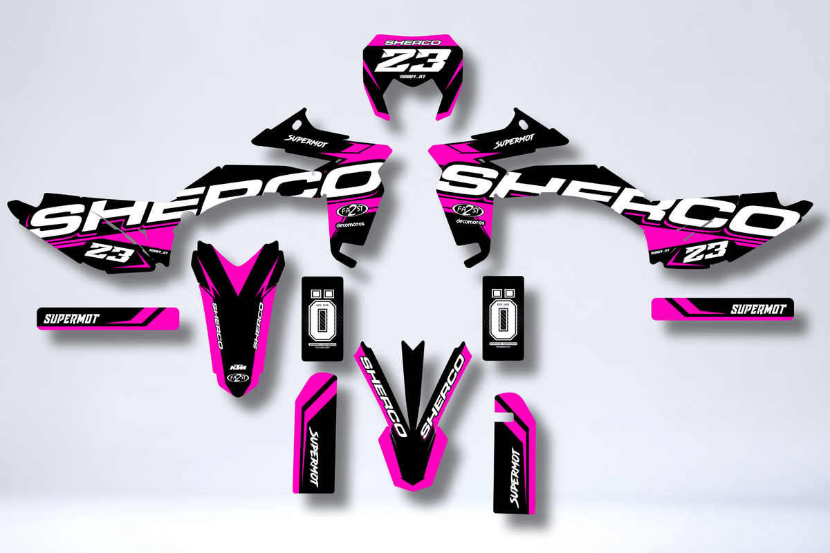 Kit Déco Sherco SE-R / SM-R 50cc - RUDE