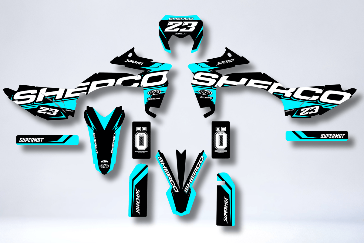 Kit Déco Sherco SE-R / SM-R 50cc - RUDE