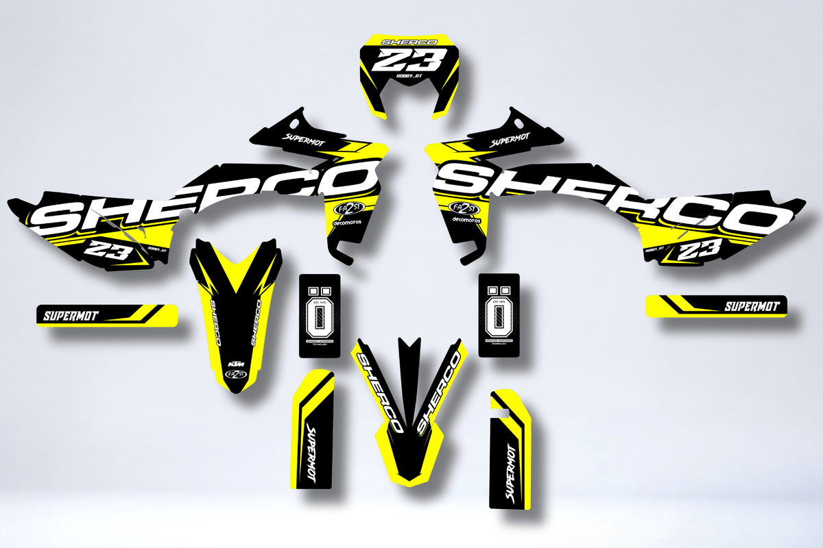 Kit Déco Sherco SE-R / SM-R 50cc - RUDE