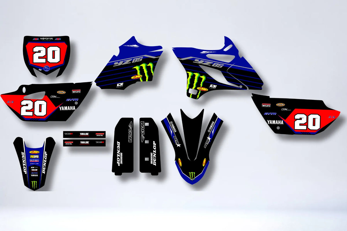 Yamaha YZ 85 2015-2021 graphics kit - FACTORY MONSTER