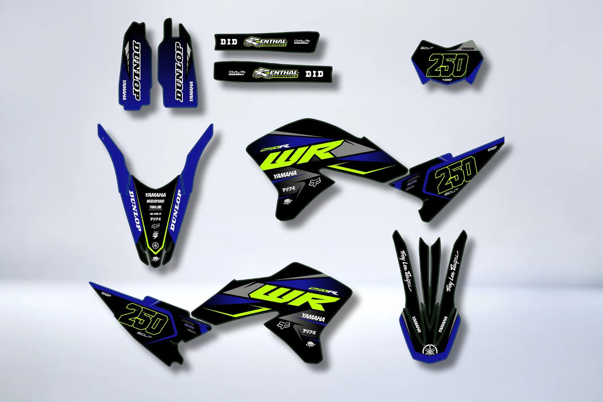 Kit Déco Yamaha WR250X/R 2008-2015 - BLUE YELLOW