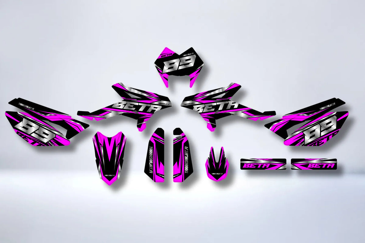 Kit Déco Beta 50 RR 2011-2020 - RUDE 1 (chrome en option)