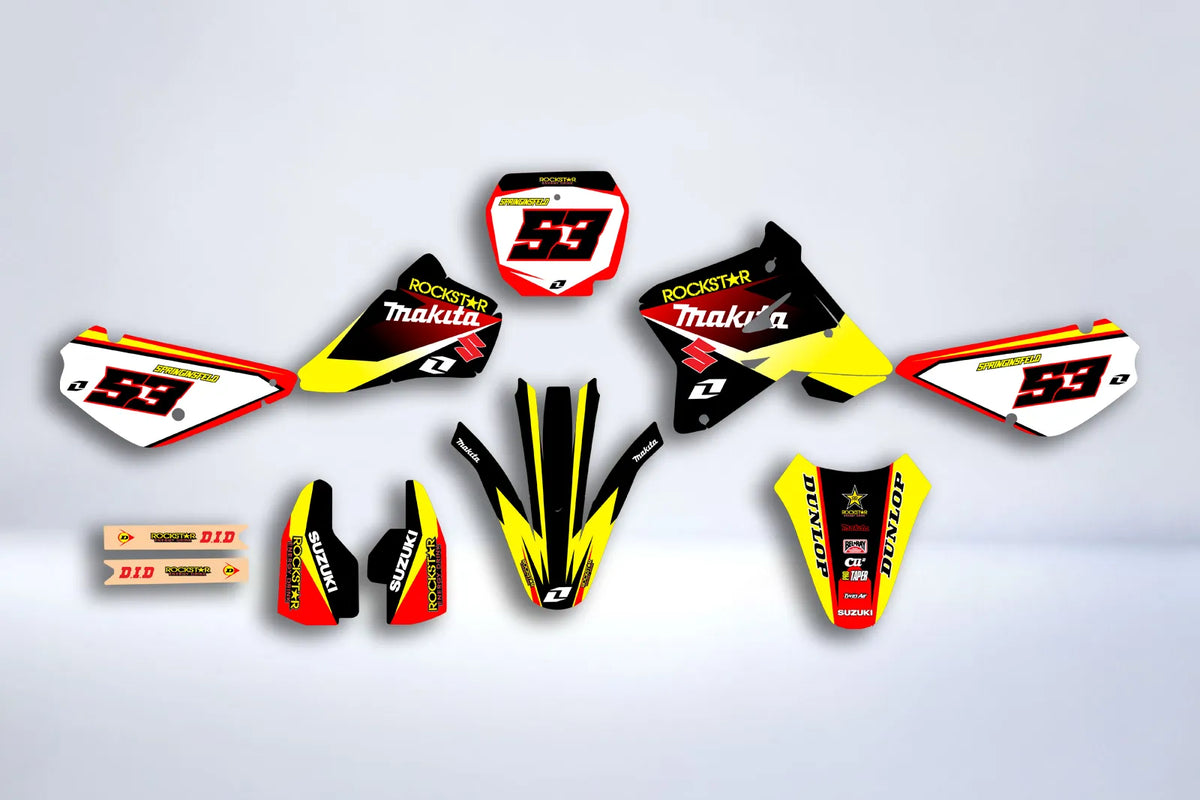 graphics kit SUZUKI RM 85 2001-2017 - MAKITA