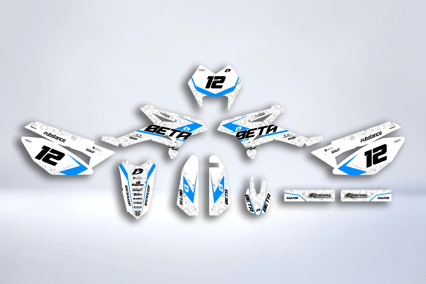 graphics kit BETA 50 RR 2011-2020 - SKORCH